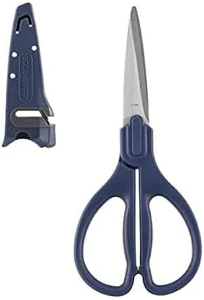 Copco edgekeeper all-purpose shears in Steel Blue